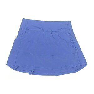 Lululemon skort Pace Rival tennis 13" skirt Pipe dream blue sz 2 golf NEW